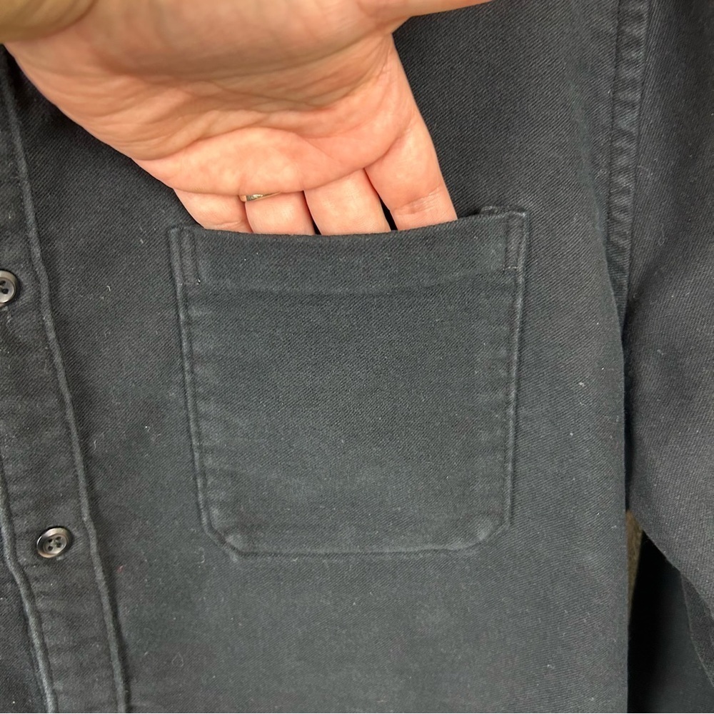 FRAME Men's Long Sleeve cotton single pocket button down slim fit size: XXL - Picture 5 of 10